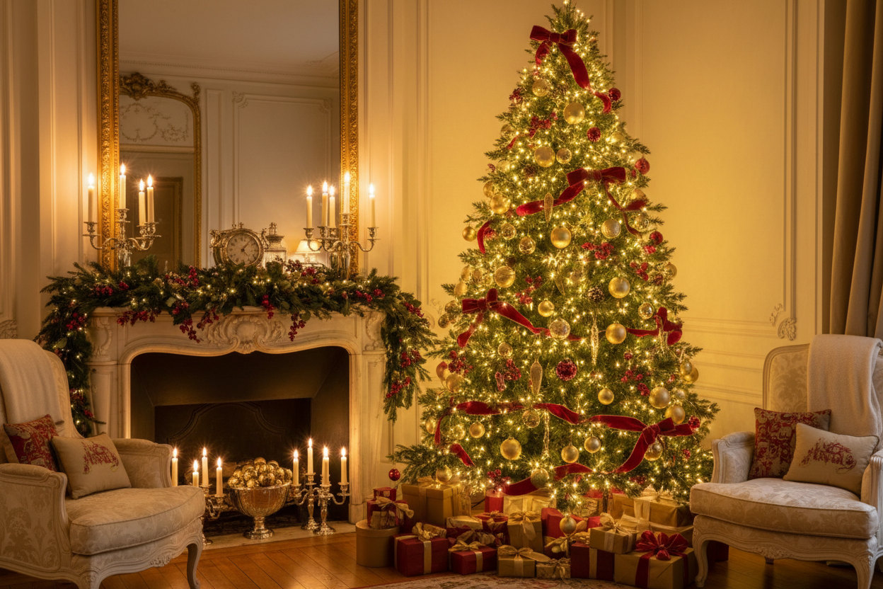 photo de noel festive