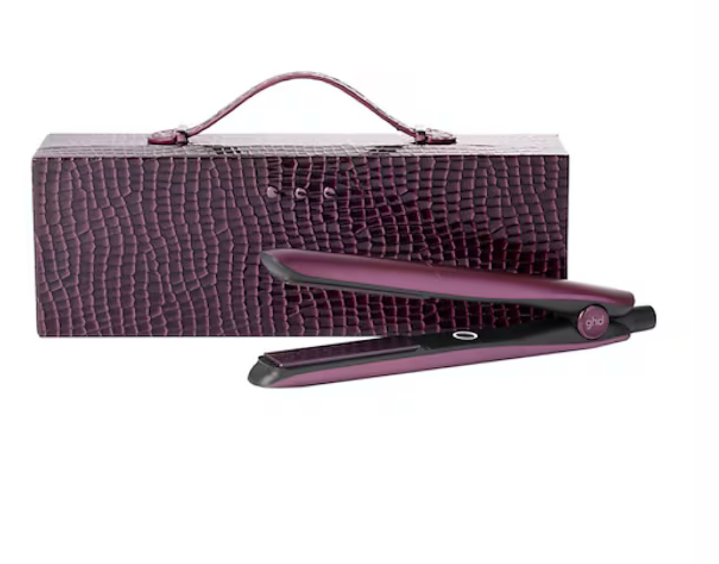 Coffret Lisseur GHD Gold – Collection Noël Cherry Chic ✨