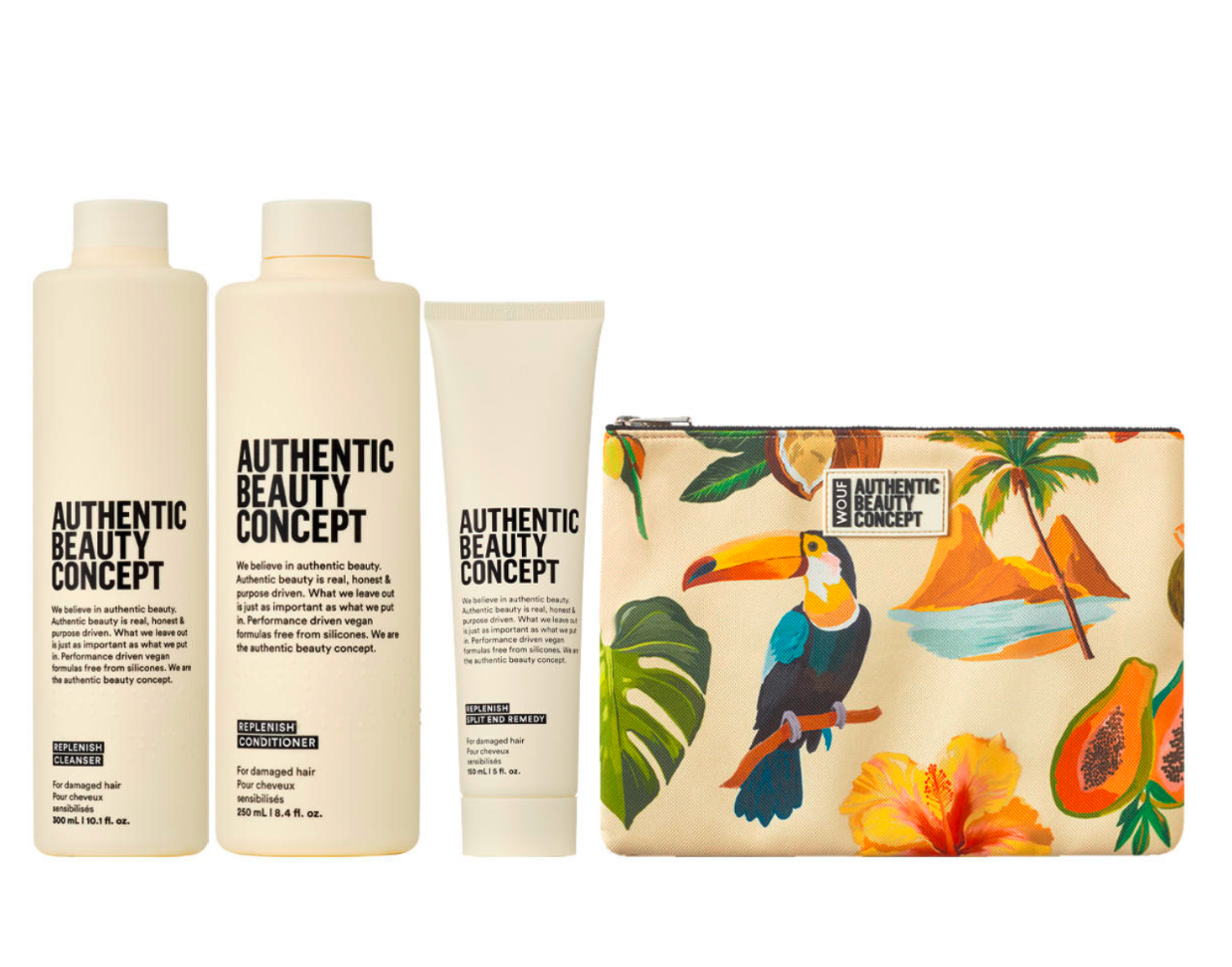 Kit capillaire Authentic Beauty Concept x WOUF